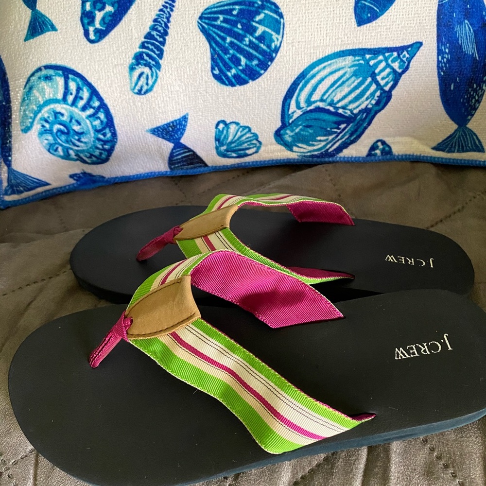 J.Crew Flip Flops